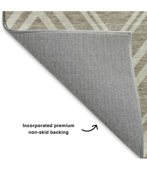 Dalyn The Reserve Brown TR17 2ft.3in. x 7ft.6in. Rug