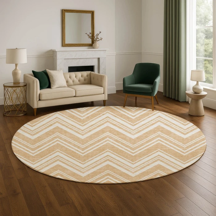 Dalyn The Reserve Orange TR17 8ft. x 8ft. Rug