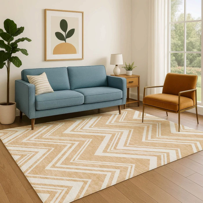 Dalyn The Reserve Orange TR17 3ft. x 5ft. Rug