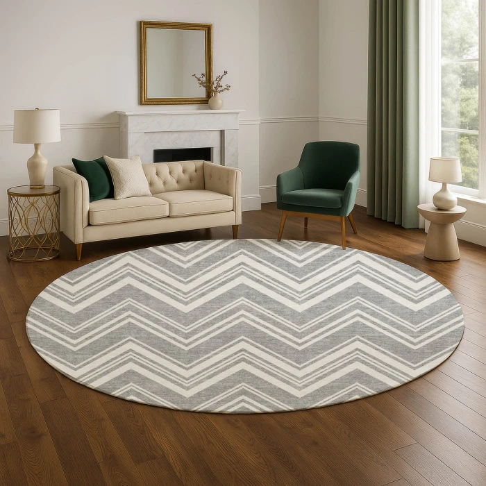 Dalyn The Reserve Gray TR17 8ft. x 8ft. Rug
