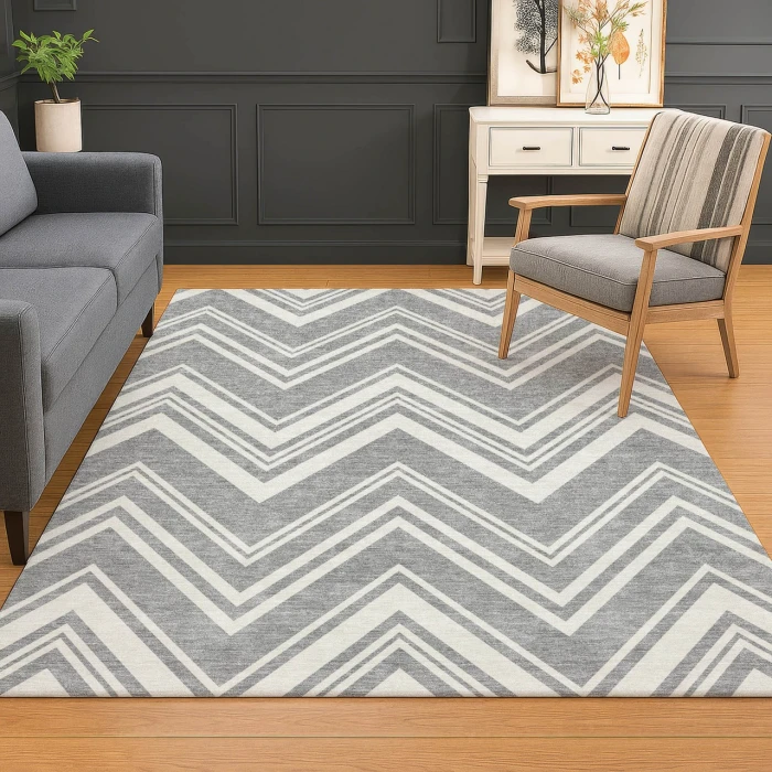 Dalyn The Reserve Gray TR17 9ft. x 12ft. Rug