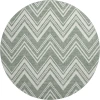 Dalyn The Reserve Green TR17 8ft. x 8ft. Rug