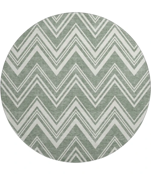 Dalyn The Reserve Green TR17 8ft. x 8ft. Rug