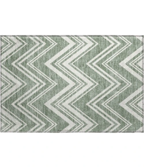 Dalyn The Reserve Green TR17 1ft.8in. x 2ft.6in. Rug
