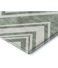 Dalyn The Reserve Green TR17 9ft. x 12ft. Rug