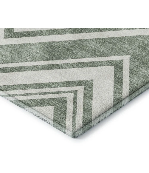 Dalyn The Reserve Green TR17 9ft. x 12ft. Rug