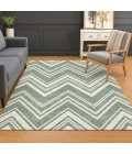 Dalyn The Reserve Green TR17 9ft. x 12ft. Rug