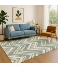 Dalyn The Reserve Green TR17 9ft. x 12ft. Rug