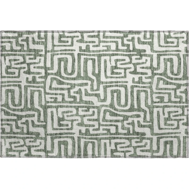Dalyn The Reserve Green TR1 1ft.8in. x 2ft.6in. Rug