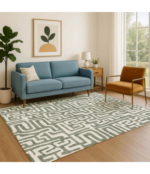 Dalyn The Reserve Green TR1 2ft.6in. x 3ft.10in. Rug