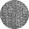 Dalyn The Reserve Black TR1 8ft. x 8ft. Rug