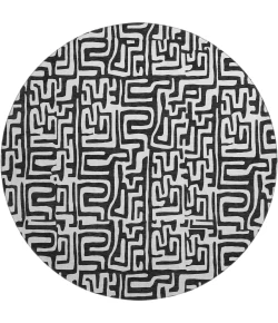 Dalyn The Reserve Black TR1 8ft. x 8ft. Rug