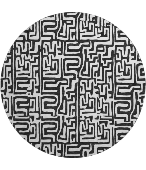 Dalyn The Reserve Black TR1 8ft. x 8ft. Rug