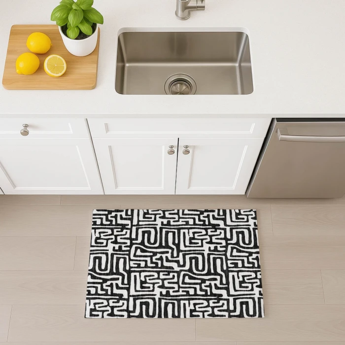 Dalyn The Reserve Black TR1 1ft.8in. x 2ft.6in. Rug