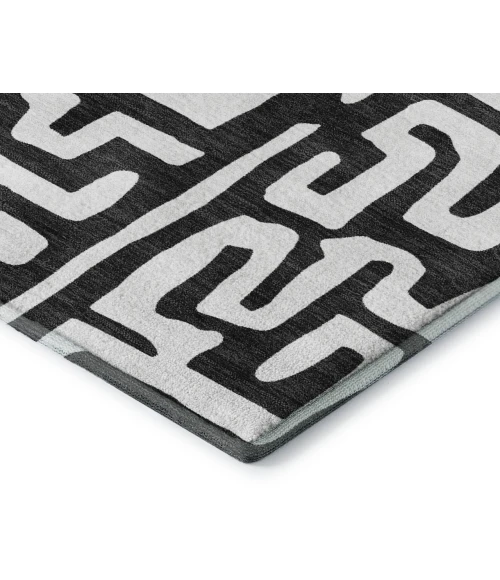 Dalyn The Reserve Black TR1 2ft.6in. x 3ft.10in. Rug
