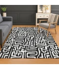 Dalyn The Reserve Black TR1 2ft.6in. x 3ft.10in. Rug