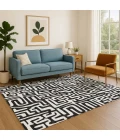 Dalyn The Reserve Black TR1 2ft.6in. x 3ft.10in. Rug