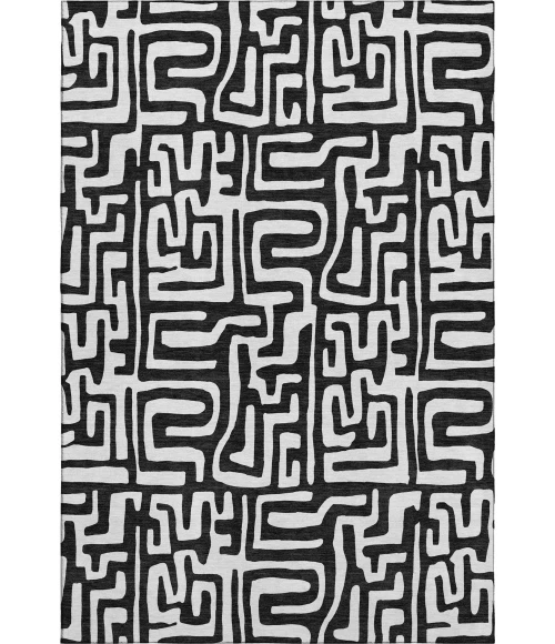 Dalyn The Reserve Black TR1 2ft.6in. x 3ft.10in. Rug