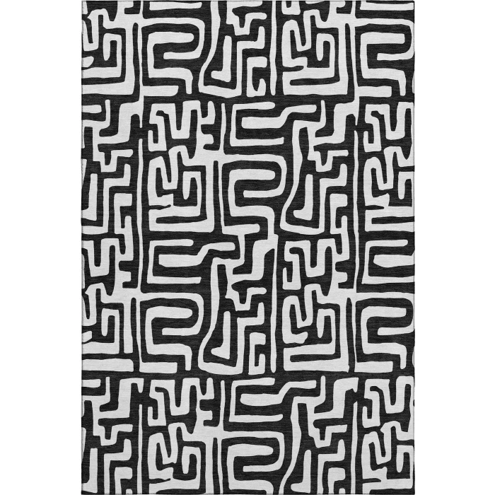 Dalyn The Reserve Black TR1 5ft. x 7ft.6in. Rug