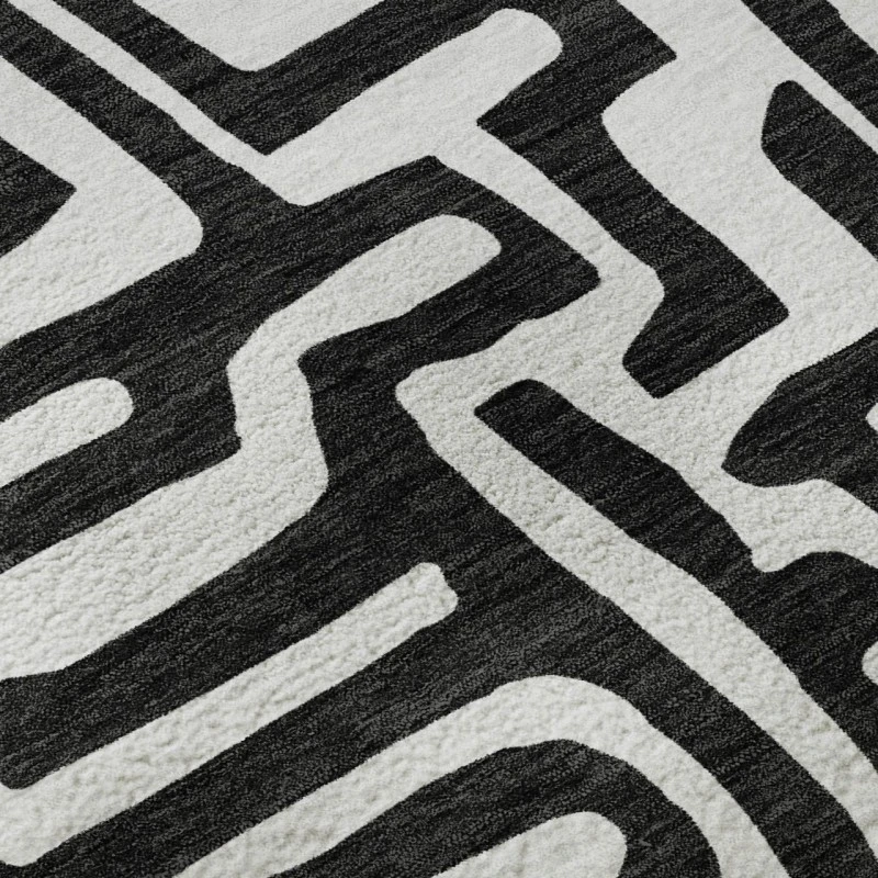 Dalyn The Reserve Black TR1 2ft.3in. x 7ft.6in. Rug