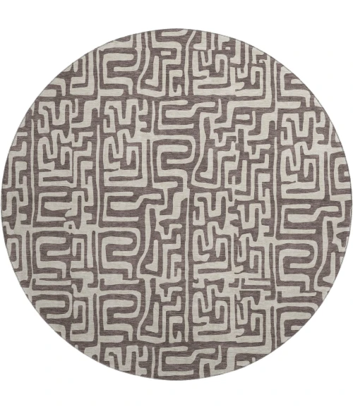 Dalyn The Reserve Brown TR1 8ft. x 8ft. Rug