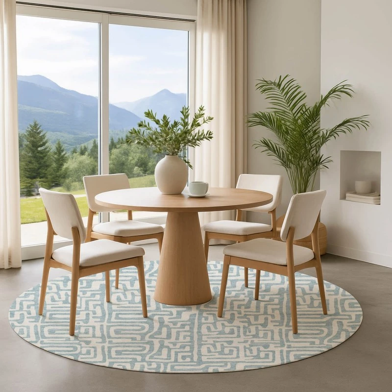 Dalyn The Reserve Blue TR1 8ft. x 8ft. Rug