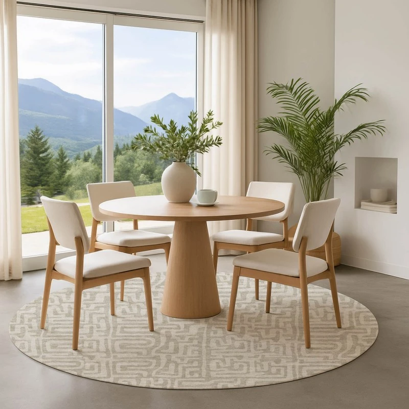 Dalyn The Reserve Brown TR1 8ft. x 8ft. Rug