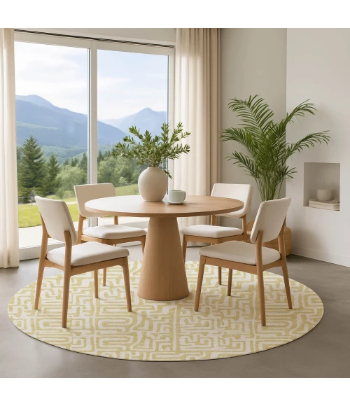 Dalyn The Reserve Gold TR1 8ft. x 8ft. Rug