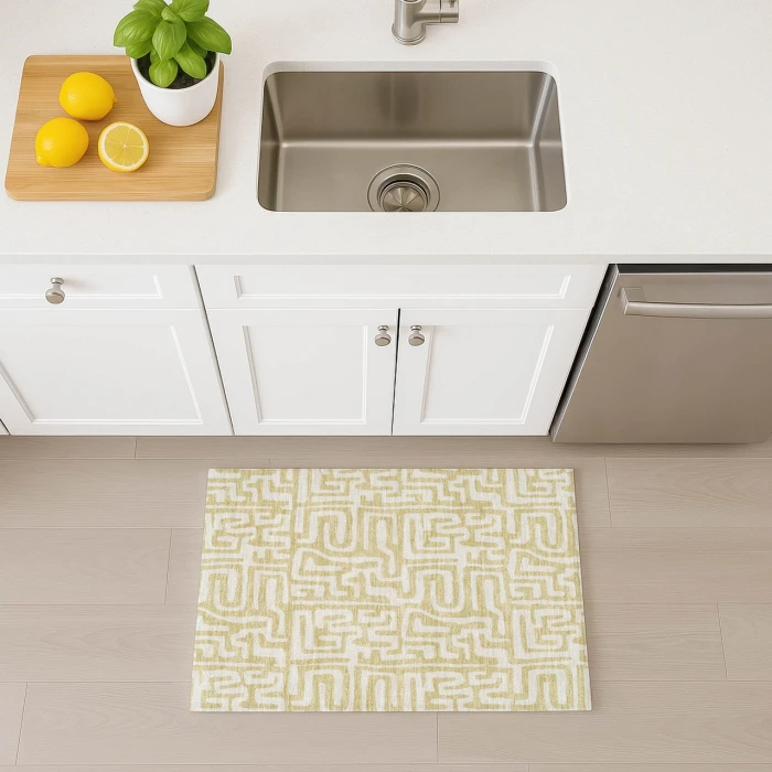 Dalyn The Reserve Gold TR1 1ft.8in. x 2ft.6in. Rug