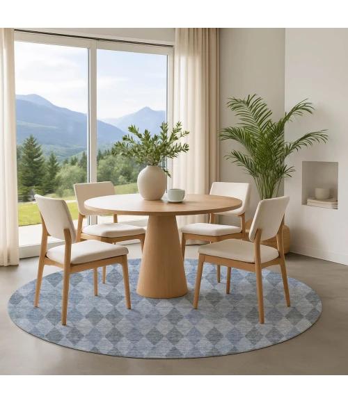 Dalyn The Reserve Blue TR2 8ft. x 8ft. Rug