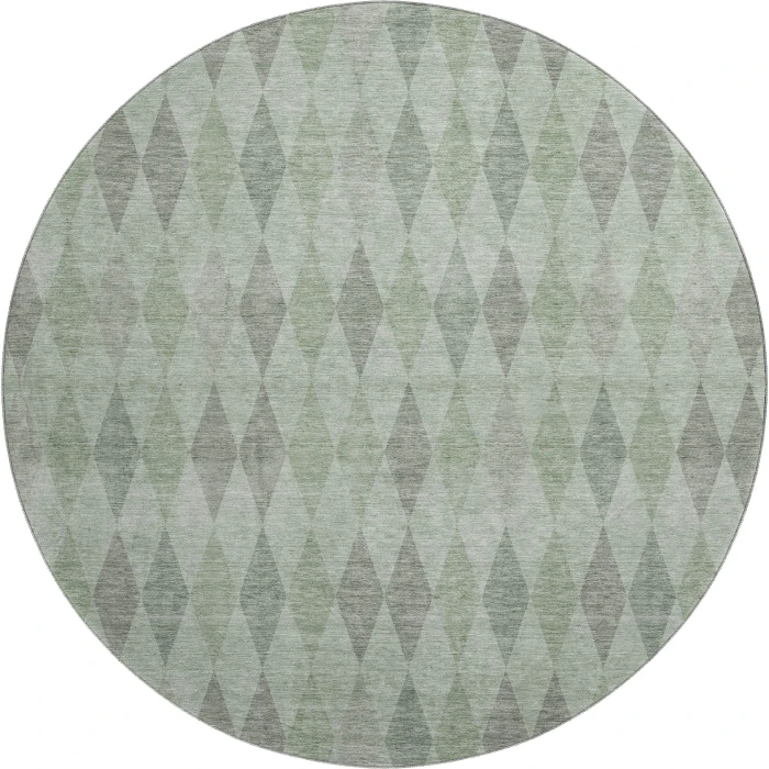 Dalyn The Reserve Green TR2 8ft. x 8ft. Rug