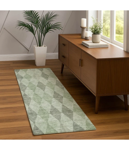 Dalyn The Reserve Green TR2 2ft.3in. x 7ft.6in. Rug