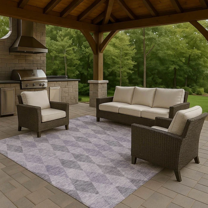 Dalyn The Reserve Purple TR2 3ft. x 5ft. Rug