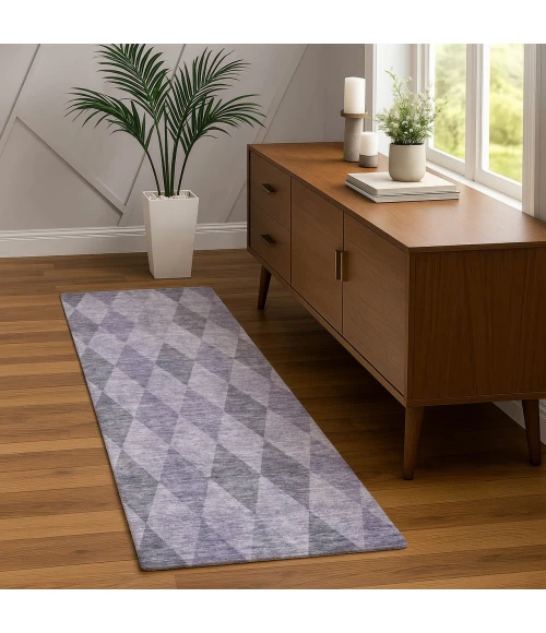 Dalyn The Reserve Purple TR2 2ft.3in. x 7ft.6in. Rug