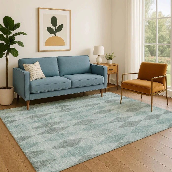 Dalyn The Reserve Teal TR2 5ft. x 7ft.6in. Rug