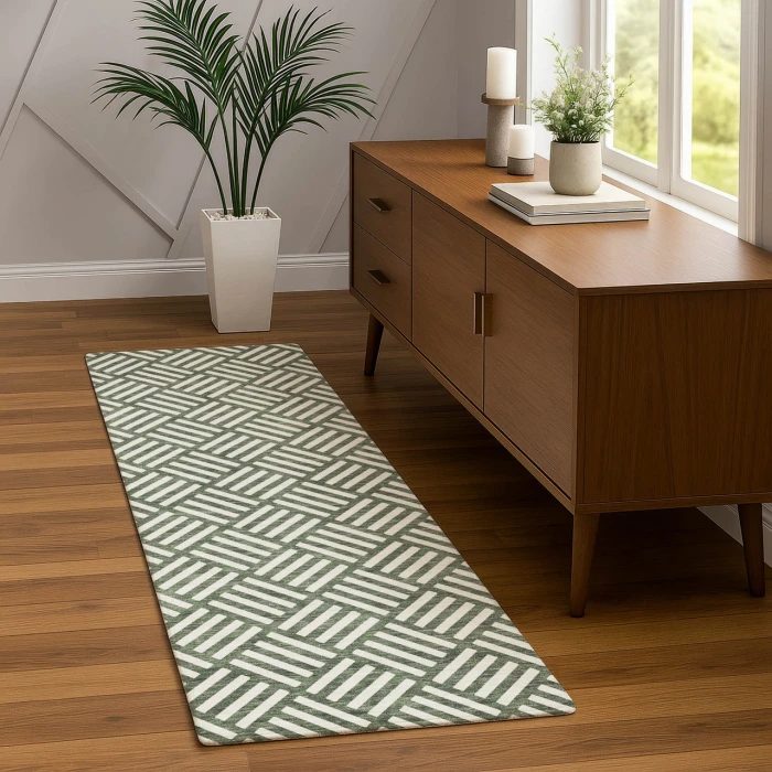 Dalyn The Reserve Green TR3 2ft.3in. x 7ft.6in. Rug
