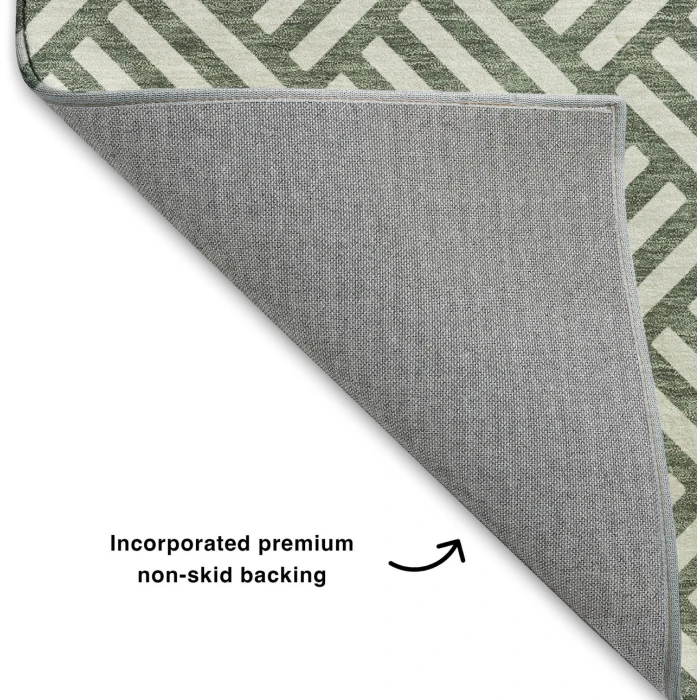 Dalyn The Reserve Green TR3 9ft. x 12ft. Rug