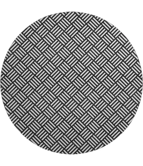 Dalyn The Reserve Black TR3 8ft. x 8ft. Rug