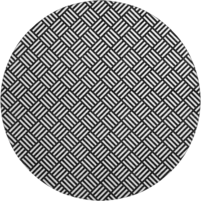 Dalyn The Reserve Black TR3 8ft. x 8ft. Rug