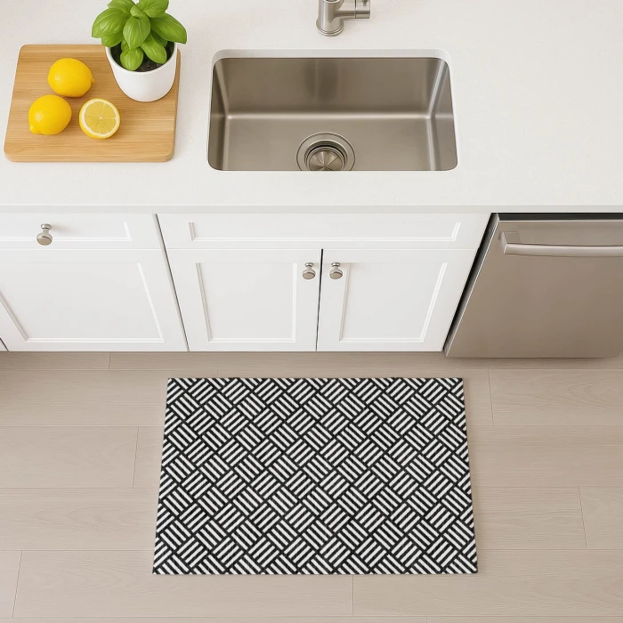 Dalyn The Reserve Black TR3 1ft.8in. x 2ft.6in. Rug