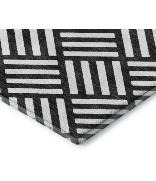 Dalyn The Reserve Black TR3 3ft. x 5ft. Rug