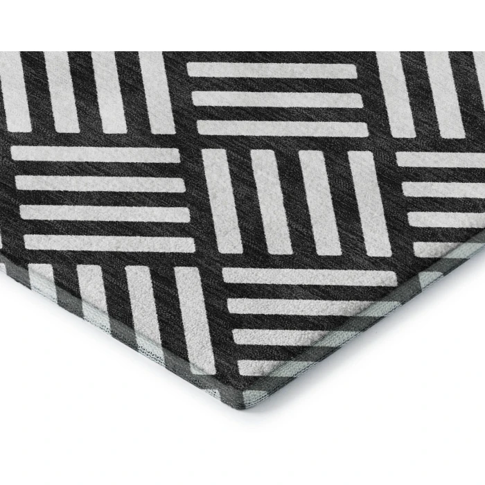 Dalyn The Reserve Black TR3 9ft. x 12ft. Rug