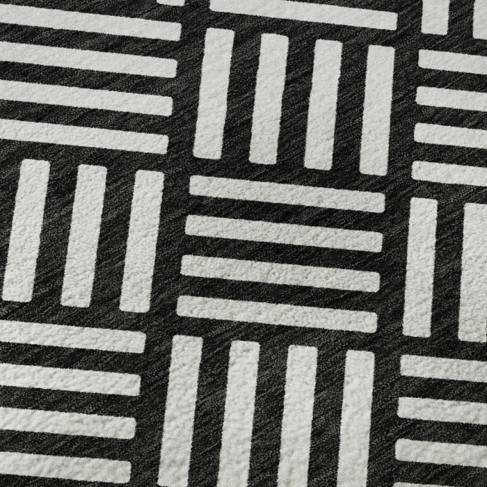 Dalyn The Reserve Black TR3 9ft. x 12ft. Rug