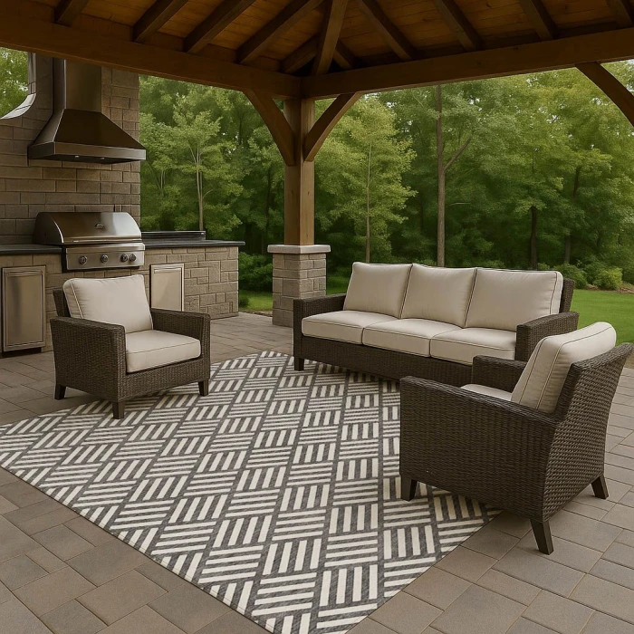 Dalyn The Reserve Gray TR3 10ft. x 14ft. Rug
