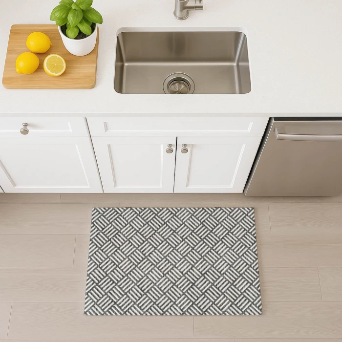 Dalyn The Reserve Gray TR3 1ft.8in. x 2ft.6in. Rug