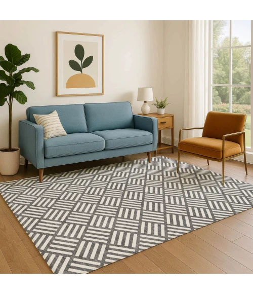 Dalyn The Reserve Gray TR3 9ft. x 12ft. Rug