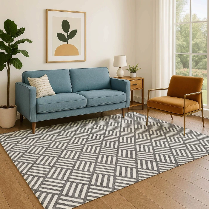 Dalyn The Reserve Gray TR3 10ft. x 14ft. Rug