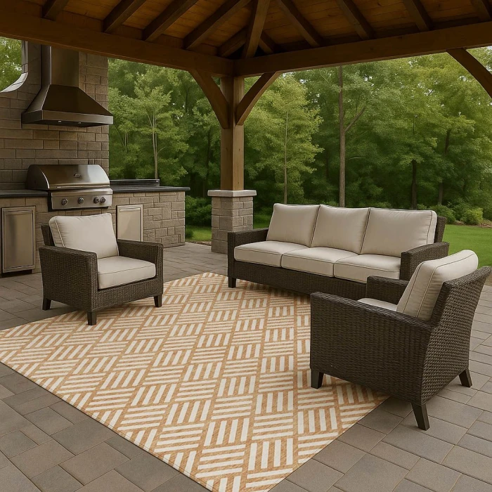 Dalyn The Reserve Orange TR3 10ft. x 14ft. Rug