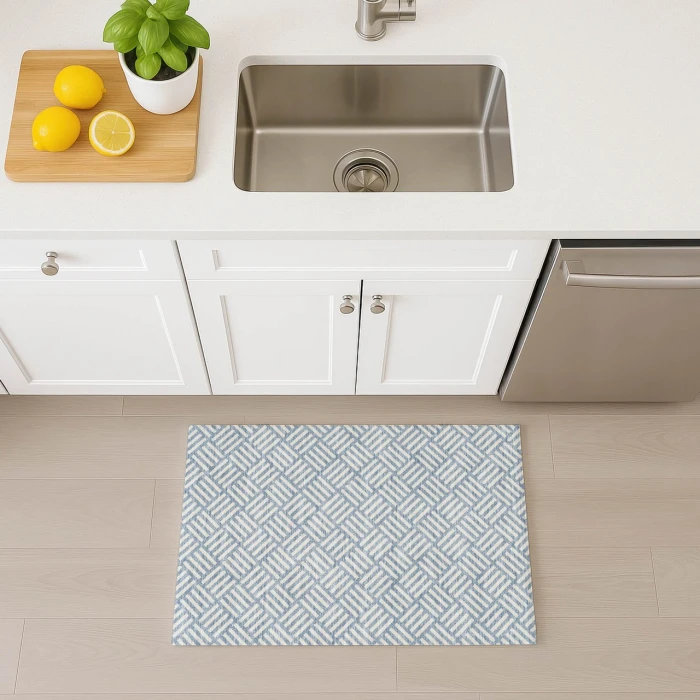 Dalyn The Reserve Blue TR3 1ft.8in. x 2ft.6in. Rug