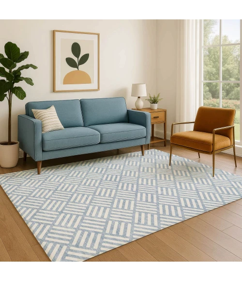 Dalyn The Reserve Blue TR3 9ft. x 12ft. Rug